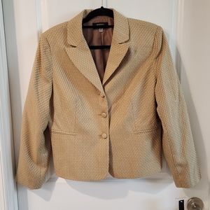Giorgio Saint Angelo new cream blazer size 14P